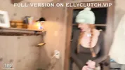 "My car is stuck in the snow and I'm cold" biggy titty stranger needs warmth and dick