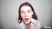 Swallows Cum with Mouth and Pussy / CUM COMPILATION