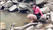 Colombian with a big ass ends up fucking with her best friend on a bike ride.