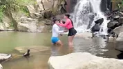 Colombian with a big ass ends up fucking with her best friend on a bike ride.