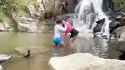Colombian with a big ass ends up fucking with her best friend on a bike ride.