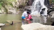 Colombian with a big ass ends up fucking with her best friend on a bike ride.