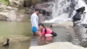 Colombian with a big ass ends up fucking with her best friend on a bike ride.
