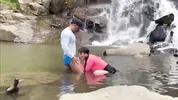 Colombian with a big ass ends up fucking with her best friend on a bike ride.