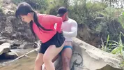 Colombian with a big ass ends up fucking with her best friend on a bike ride.