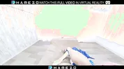 Horny Japanese hottie Rena Horikawa with pink hair had hot sex,in VR.