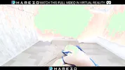 Horny Japanese hottie Rena Horikawa with pink hair had hot sex,in VR.