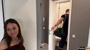 Two horny stepsisters called a plumber and paid him with their bodies