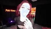 POLE VIXENS - Rosalyn Sphinx's Sultry Pole Dance Leads to Wild Fucking - Deep Throat, Hard Riding & Sweaty Doggy Pounding
