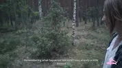 Gave a lot of sperm to a beautiful nymphomaniac in the forest (part 2)