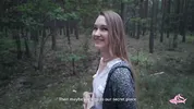 Gave a lot of sperm to a beautiful nymphomaniac in the forest (part 2)