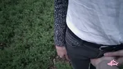 Gave a lot of sperm to a beautiful nymphomaniac in the forest (part 2)