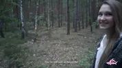 Gave a lot of sperm to a beautiful nymphomaniac in the forest (part 2)