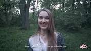 Gave a lot of sperm to a beautiful nymphomaniac in the forest (part 2)