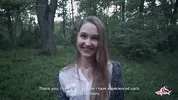 Gave a lot of sperm to a beautiful nymphomaniac in the forest (part 2)