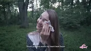 Gave a lot of sperm to a beautiful nymphomaniac in the forest (part 2)