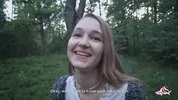 Gave a lot of sperm to a beautiful nymphomaniac in the forest (part 2)