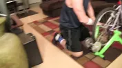 Slim Blonde Teen Gets a Hard Dick Deep in Her Tight Ass and Loves Anal Fucking- Skankery