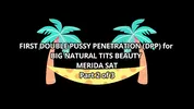Busty PAWG Merida Sat's Fantasy Fulfilled With Double Vaginal!