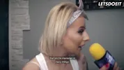 Dana Jayn Sucks and Fucks German Amateur in Front of Camera - LETSDOEIT