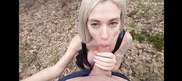 I covered the face of a huge tits hitchhiker with cum