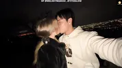 getting naughty in the car after dinner