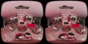 VR Bangers: Two Horny Brunettes in Lingerie Suck and Fuck Cupid in an FFM Threesome on Valentine’s Day | VR Porn