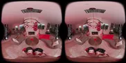 VR Bangers: Two Horny Brunettes in Lingerie Suck and Fuck Cupid in an FFM Threesome on Valentine’s Day | VR Porn