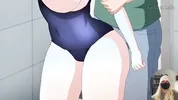 Hard fucking my friend at the swimming pool after college