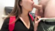 MY BOYFRIEND and I had a QUICKIE in a PUBLIC TOILET during a SCHOOL TRIP