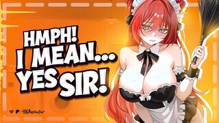Tomboy Coworker Is Your HOT Free-Use Maid - Throatfucking ASMR | Audio Hentai | Anal Dirty Talk