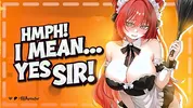 Tomboy Coworker Is Your HOT Free-Use Maid - Throatfucking ASMR | Audio Hentai | Anal Dirty Talk