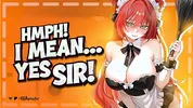 Tomboy Coworker Is Your HOT Free-Use Maid - Throatfucking ASMR | Audio Hentai | Anal Dirty Talk