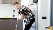RIM4K. Dude gets his anus licked for the first time before fucked two lovely hotties