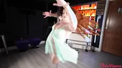 POLE VIXENS - Thick Redhead PAWG Yaya Teases That Red Hairy Pussy Before Bouncing On Pierce's Stiff Cock To Perfection