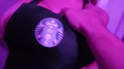 STARBUCKS BIMBO EMPLOYEE Gets FUCKED DURING SHIFT
