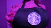 STARBUCKS BIMBO EMPLOYEE Gets FUCKED DURING SHIFT