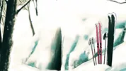 Blonde Beauty with Huge Tits Loves Having Sex in the Snow and Doing Cosplay