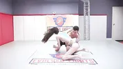Brooke Johnson vs Josh Rivers - Josh Grappling For Tight Pussy