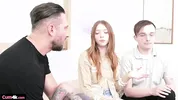 Spinner Cum Slut Rides Fat Dick After Cuck Boyfriend's Cock Fails Her - Myra Moans