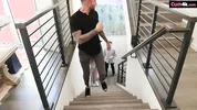 Spinner Cum Slut Rides Fat Dick After Cuck Boyfriend's Cock Fails Her - Myra Moans