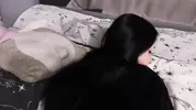 The ex came to pick up things but was hard fucked in the mouth and pussy