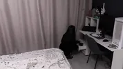The ex came to pick up things but was hard fucked in the mouth and pussy