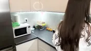 Stepmother with fat cock was caught by her horny Stepson and she made him suck her cum