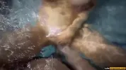 Sexy Big Tits All Natural Blonde Model Fucks Hard Skinny Dipping - Cas Summer - Luke Cooper