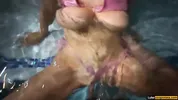 Sexy Big Tits All Natural Blonde Model Fucks Hard Skinny Dipping - Cas Summer - Luke Cooper