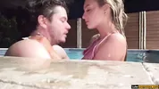 Sexy Big Tits All Natural Blonde Model Fucks Hard Skinny Dipping - Cas Summer - Luke Cooper