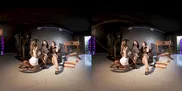 PURITYVR Threesome strap-on with Giulia, Benny, and Ale
