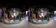 PURITYVR Threesome strap-on with Giulia, Benny, and Ale