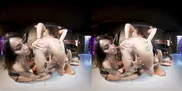 PURITYVR Threesome strap-on with Giulia, Benny, and Ale
